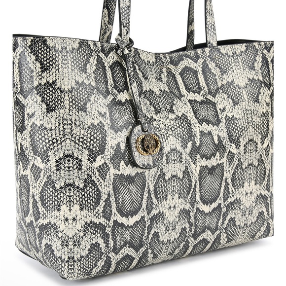 NWT Kurt Geiger Chelsea Shopper Tote and Pouch - Picture 2 of 5